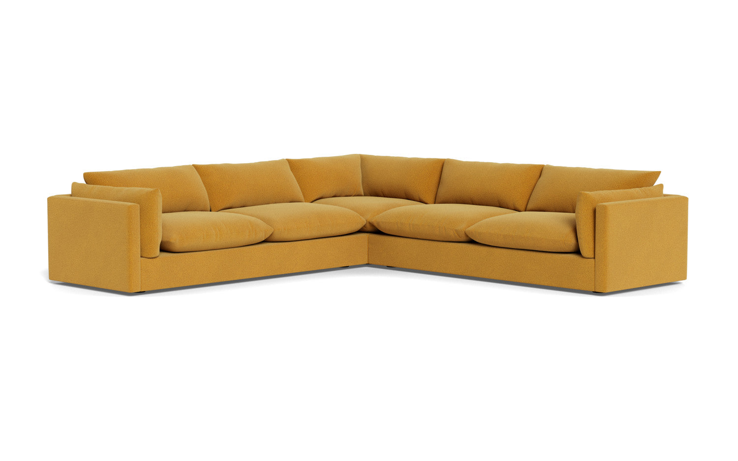 SoCo 124" Corner Sectional - Elliot Sunflower