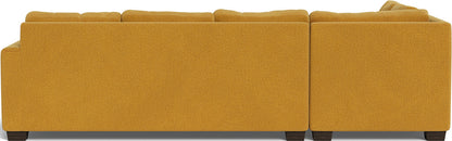 Track 121" Left Chaise Sectional - Elliot Sunflower