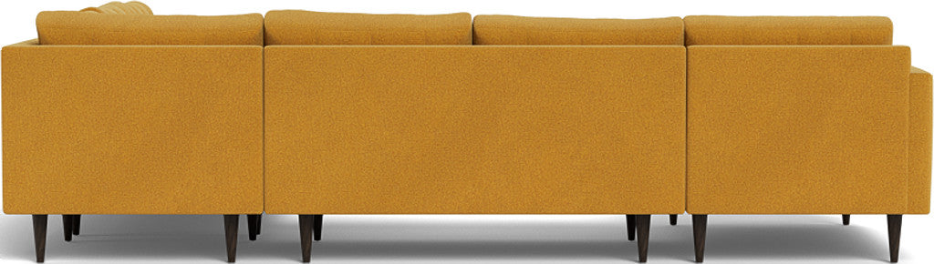 Wallace 131" Corner Sectionals w. Left Chaise - Elliot Sunflower