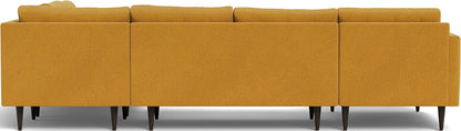 Wallace 131" Corner Sectionals w. Left Chaise - Elliot Sunflower
