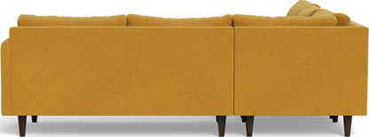 Wallace 102" Untufted Corner Sectional - Elliot Sunflower