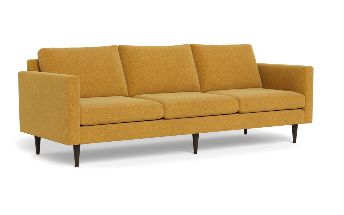Wallace 98" Untufted Estate Sofa - Elliot Sunflower