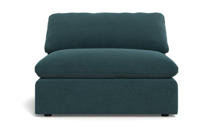 Fluffy Armless Chair - Elliot Teal