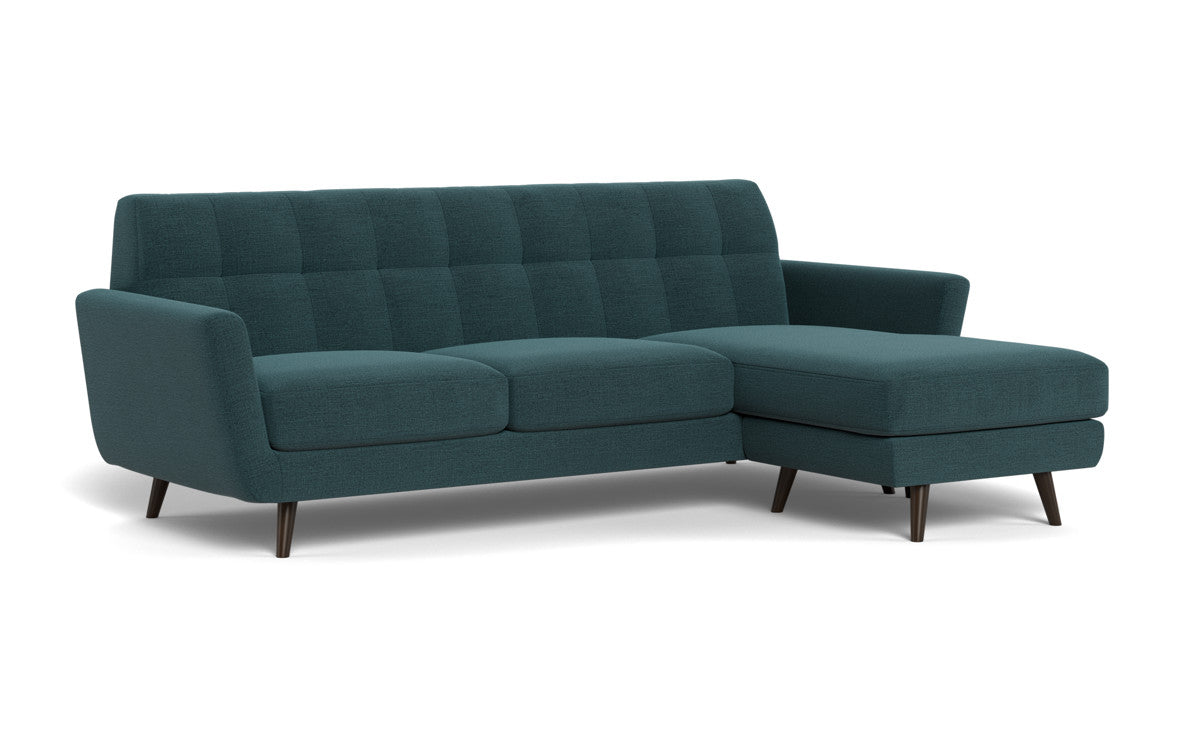 Lamar 96" Reversible Chaise Sofa - Elliot Teal