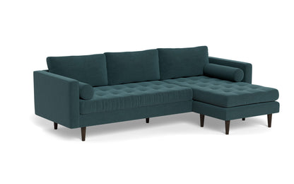 Ladybird 104" Reversible Sofa Chaise - Elliot Teal