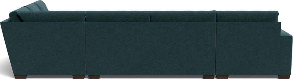 Mas Mesa 162" Deep Corner Sectionals w. Left Chaise - Elliot Teal