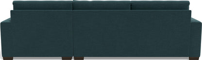 Mas Mesa 123" Deep Right Chaise Sectional - Elliot Teal