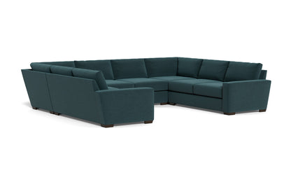 Mas Mesa 166" Deep Condo U Sectional - Elliot Teal