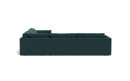 SoCo 124" Corner Sectional - Elliot Teal