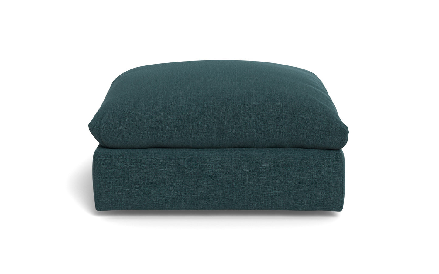 SoCo Ottoman - Elliot Teal