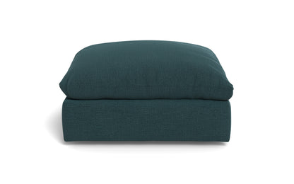 SoCo Ottoman - Elliot Teal