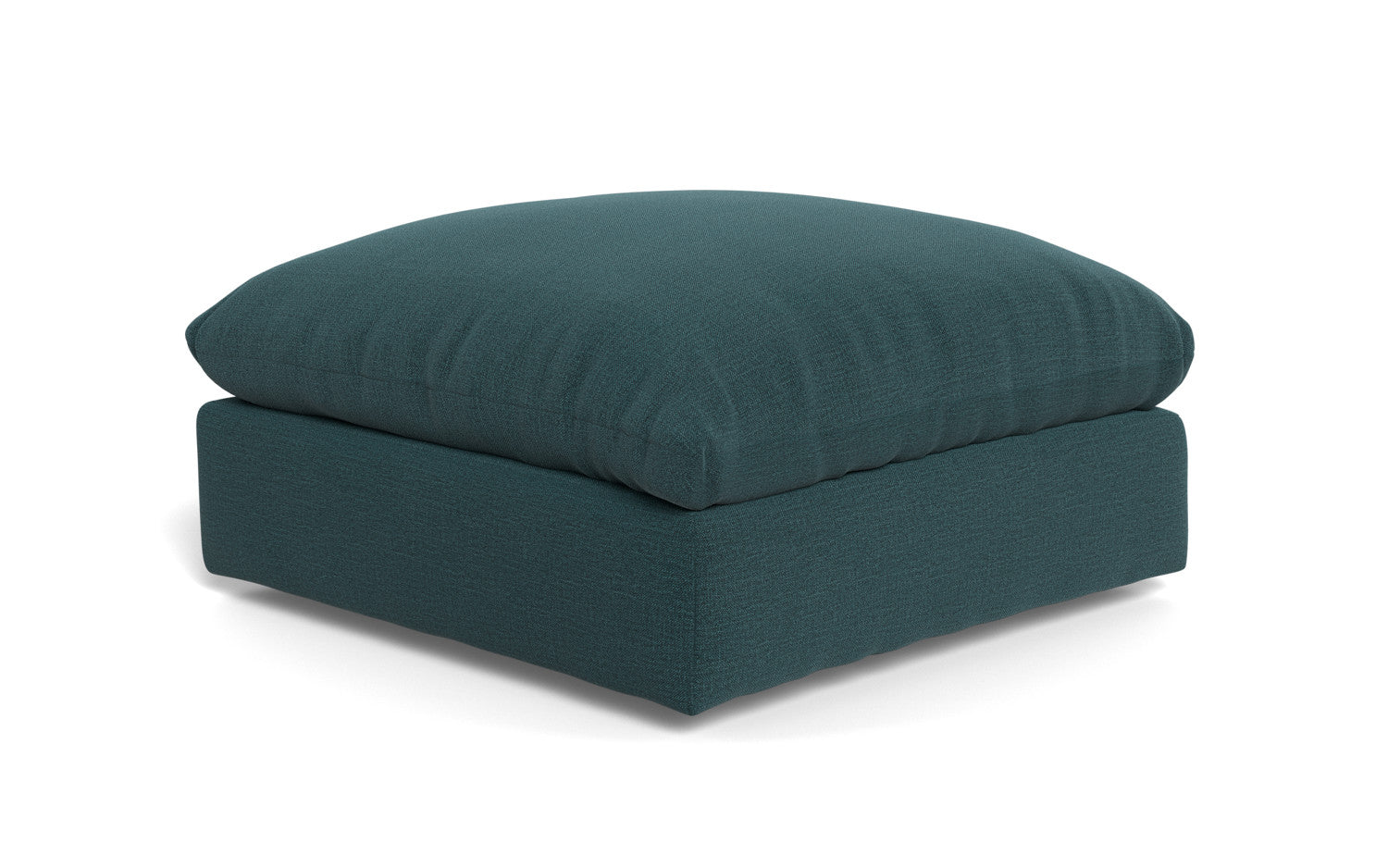 SoCo Ottoman - Elliot Teal