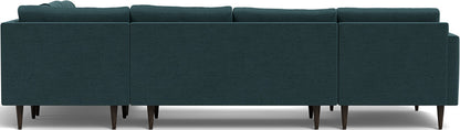 Wallace 131" Corner Sectionals w. Left Chaise - Elliot Teal