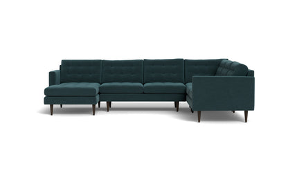 Wallace 131" Corner Sectionals w. Left Chaise - Elliot Teal
