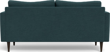Wallace 74" Untufted Apartment Sofa - Elliot Teal