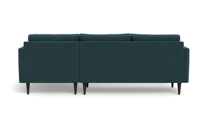 Wallace 98" Untufted Right Chaise Sectional - Elliot Teal