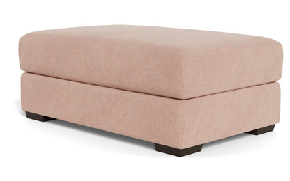 Austonian Ottoman - Elliot Blush