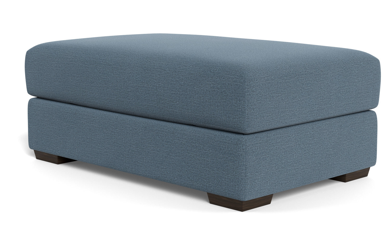 Austonian Ottoman - Elliot French Blue