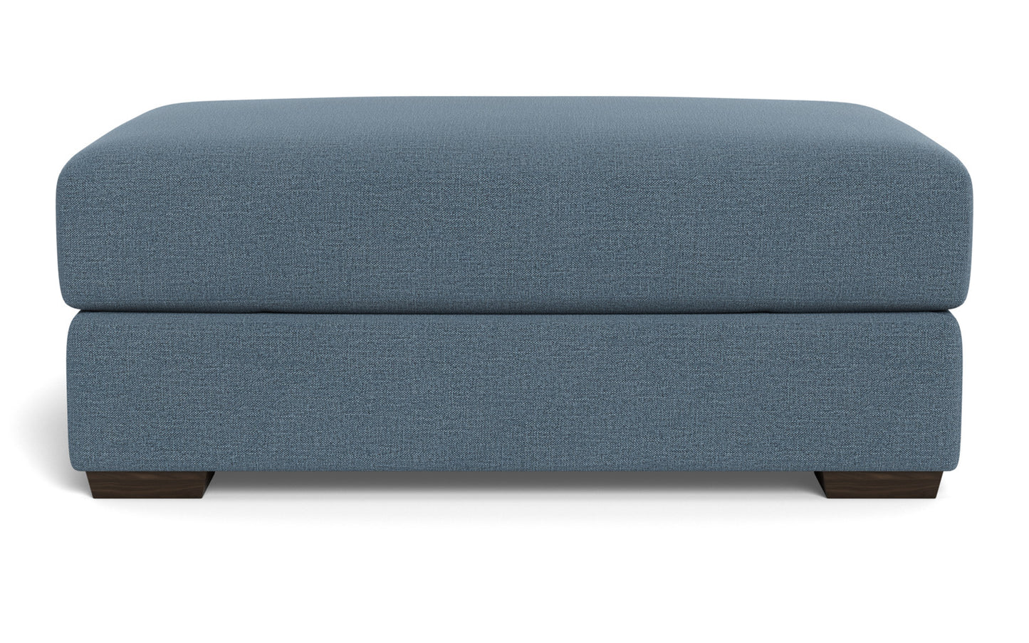 Austonian Ottoman - Elliot French Blue