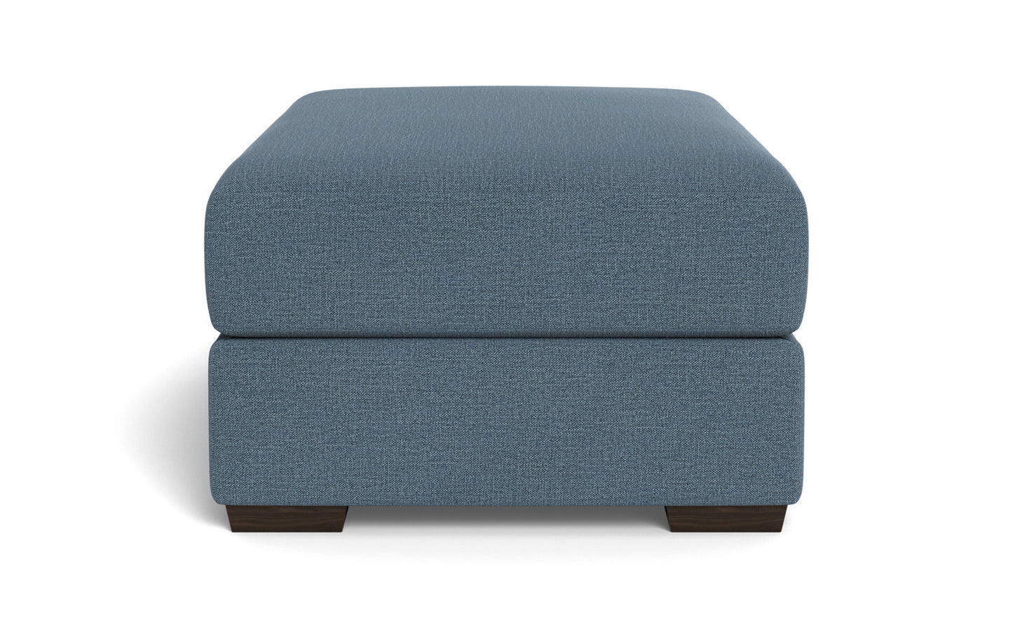 Austonian Ottoman - Elliot French Blue