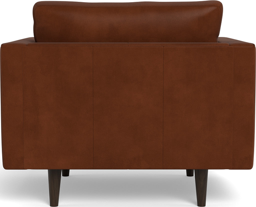 Ladybird 42" Leather Arm Chair - Ever-Last Leverage