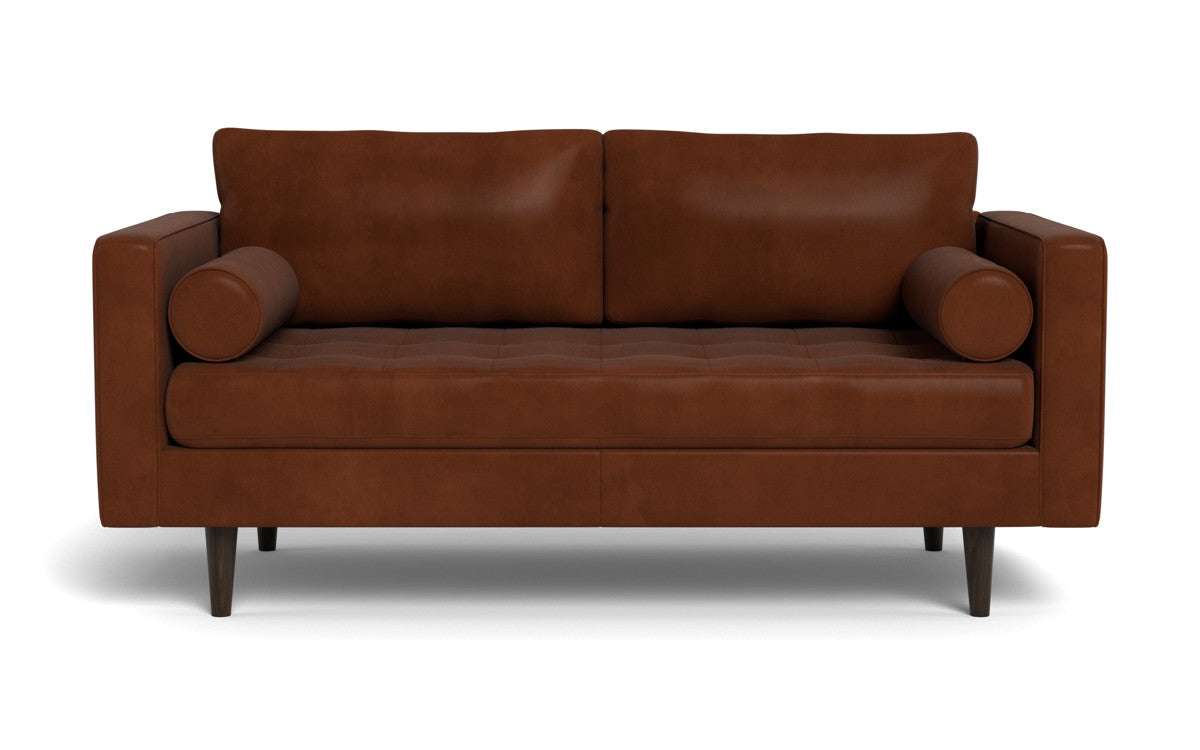 Ladybird 72" Leather Loveseat - Ever-Last Leverage