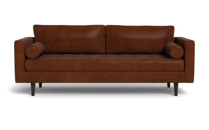 Ladybird 88" Leather Sofa - Ever-Last Leverage