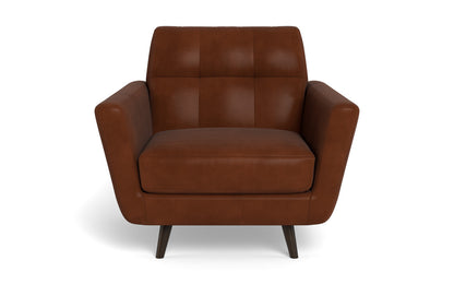 Lamar 42" Leather Arm Chair - Ever-Last Leverage