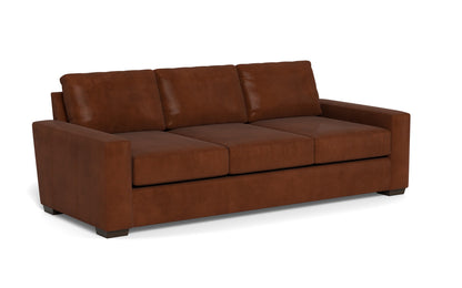 Mas Mesa 101" Deep Leather Estate Sofa - Ever-Last Leverage