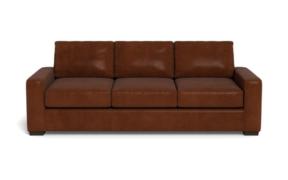 Mas Mesa 101" Deep Leather Estate Sofa - Ever-Last Leverage