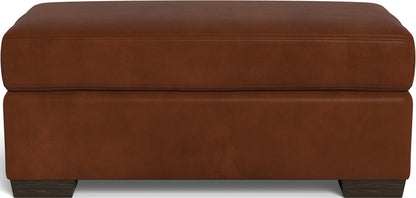 Mesa Leather Ottoman - Ever-Last Leverage