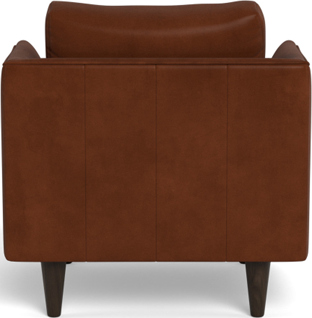 Rainey 35" Leather Arm Chair - Ever-Last Leverage