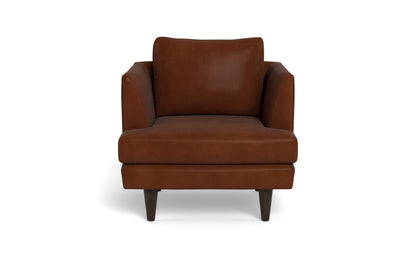 Rainey 35" Leather Arm Chair - Ever-Last Leverage
