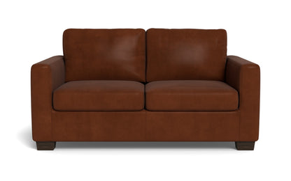 Track 62" Leather Loveseat - Ever-Last Leverage