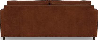 Wallace 74" Leather Untufted Queen Sleeper Sofa - Ever-Last Leverage