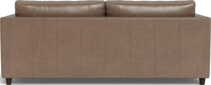 Ladybird 88" Leather Queen Sleeper - Hudson Ash