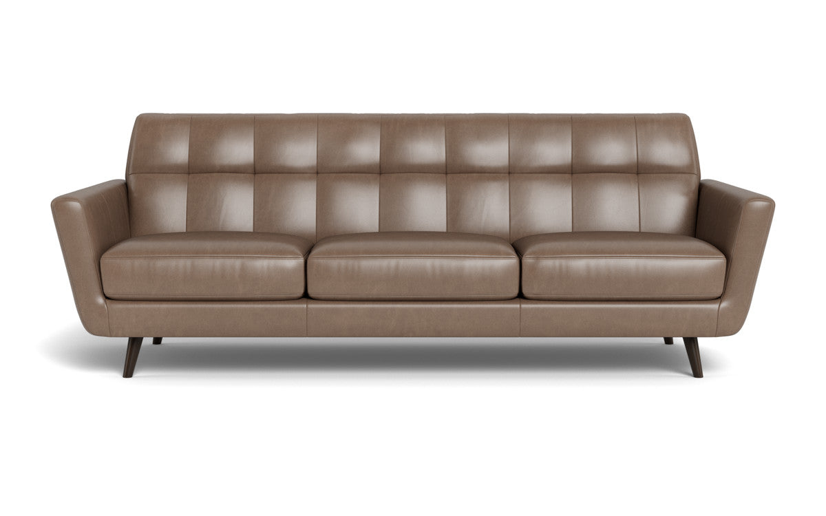 Lamar 96" Leather Estate Sofa - Hudson Ash