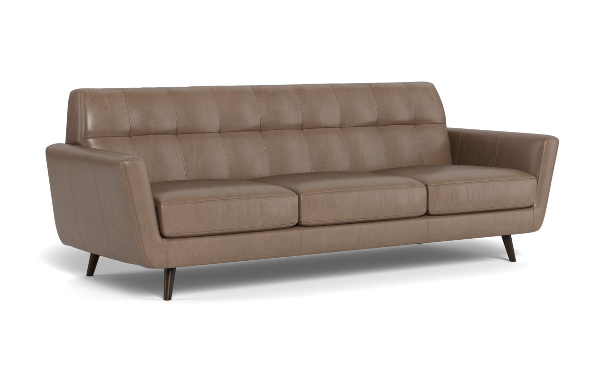 Lamar 96" Leather Estate Sofa - Hudson Ash