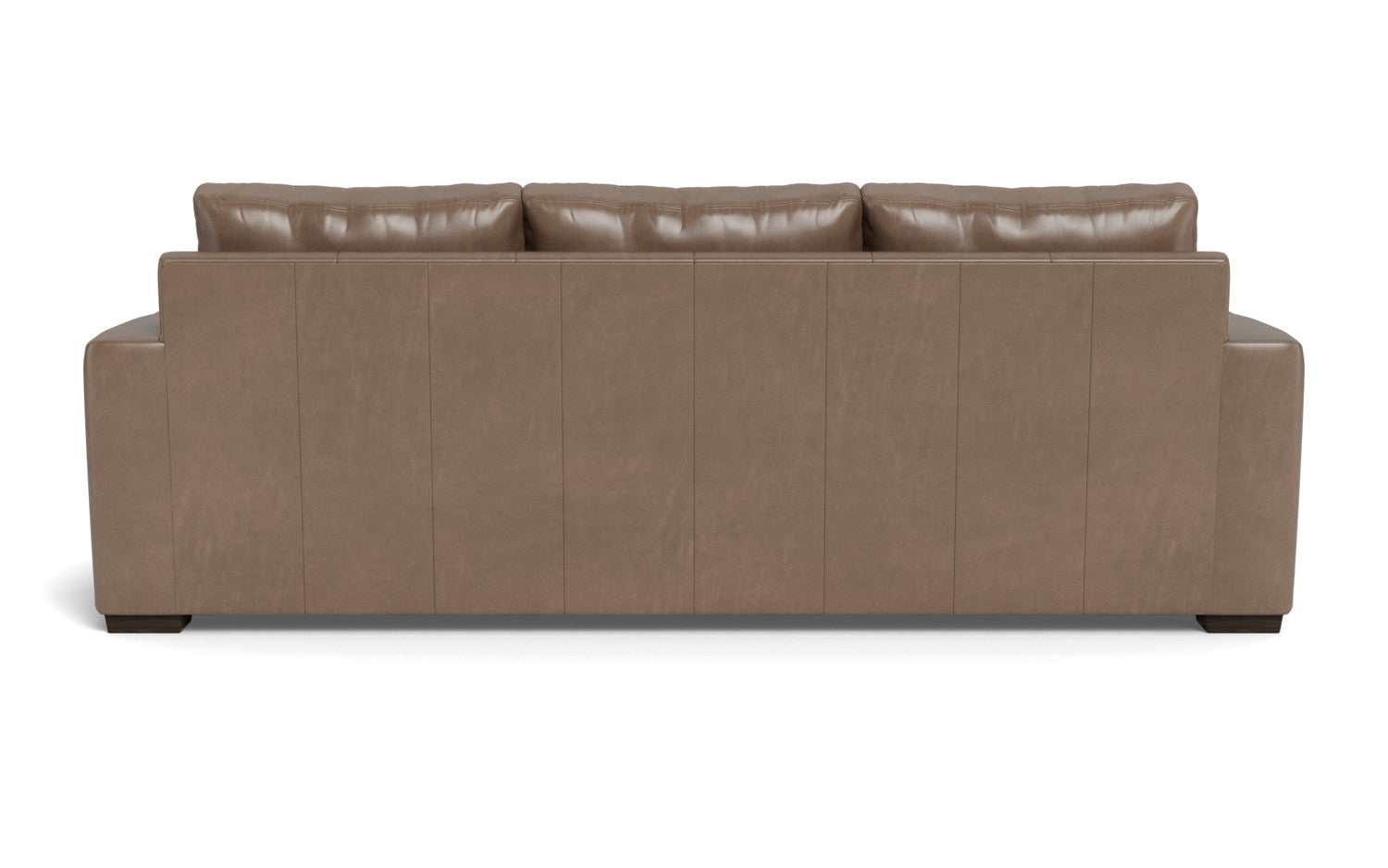 Mesa 101" Leather Estate Sofa - Hudson Ash