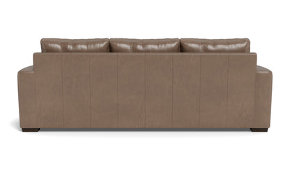 Mesa 101" Leather Estate Sofa - Hudson Ash