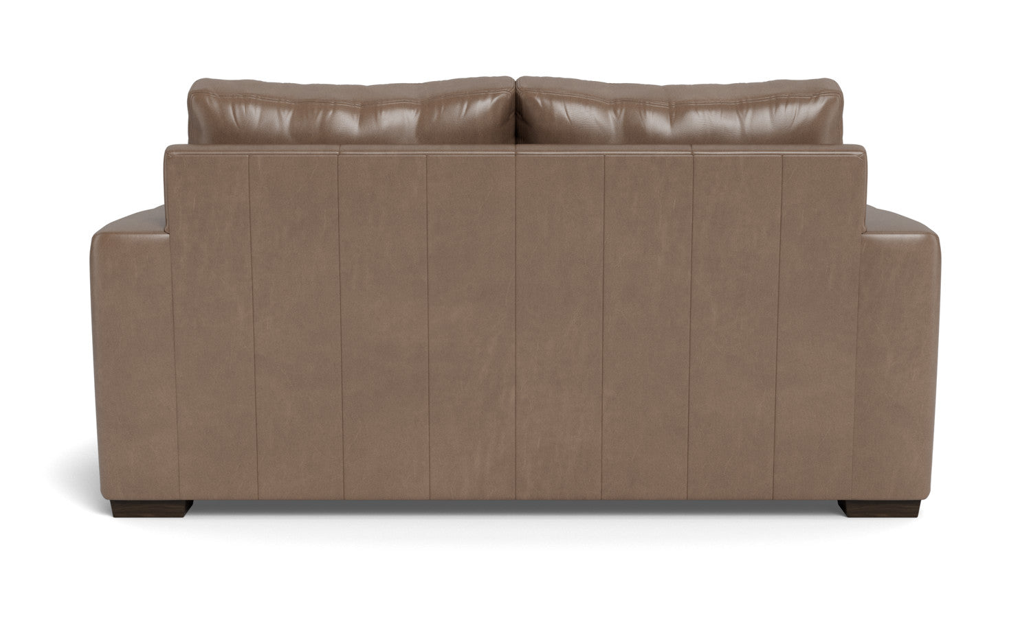 Mesa 72" Leather Loveseat - Hudson Ash