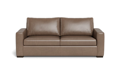 Mas Mesa 88" Deep Leather Sofa - Hudson Ash