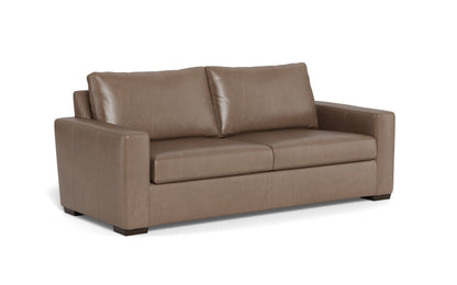 Mas Mesa 88" Deep Leather Sofa - Hudson Ash