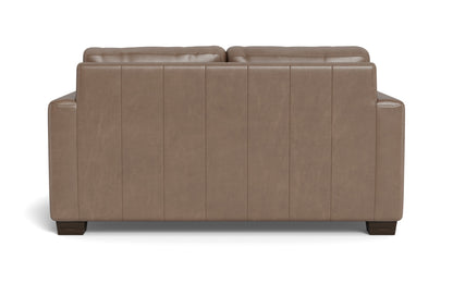 Track 62" Leather Twin Sleeper - Hudson Ash