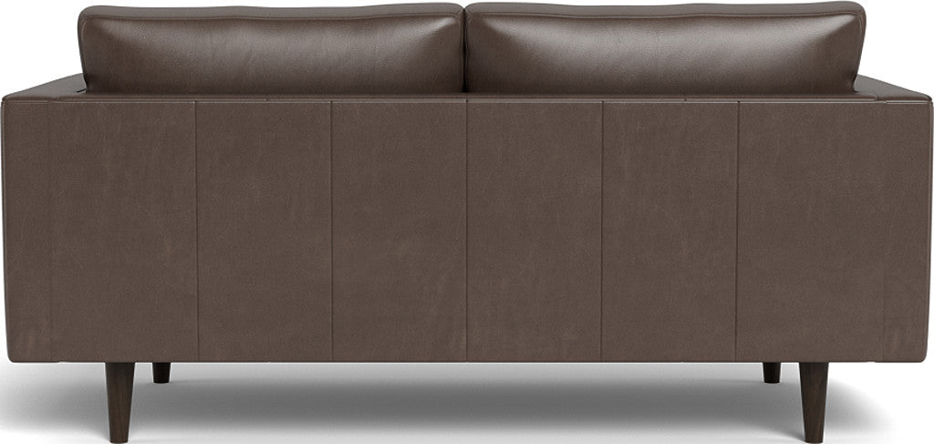 Ladybird 72" Leather Loveseat - Hudson Iron