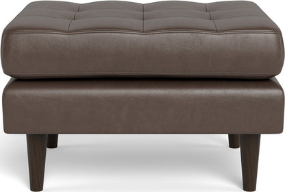 Ladybird Leather Ottoman - Hudson Iron