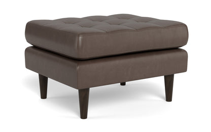 Ladybird Leather Ottoman - Hudson Iron