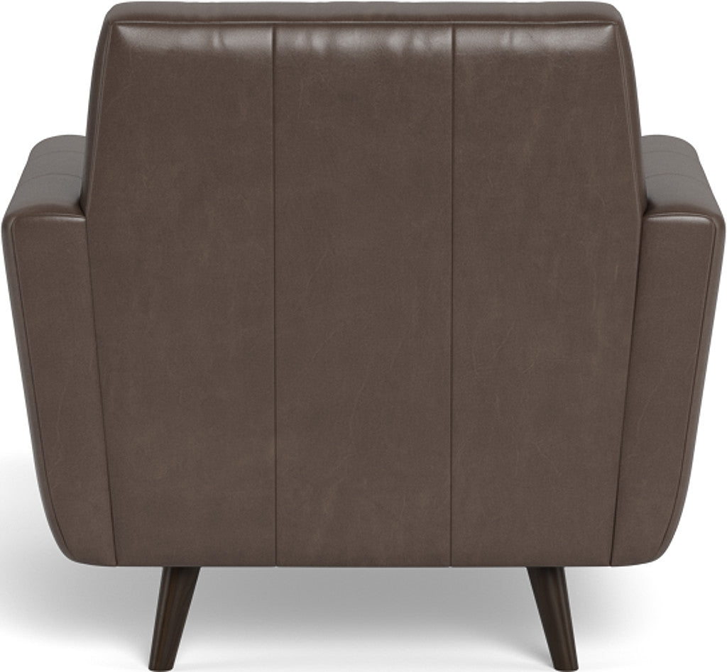 Lamar 42" Leather Arm Chair - Hudson Iron