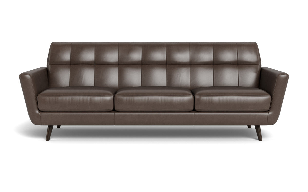 Lamar 96" Leather Estate Sofa - Hudson Iron