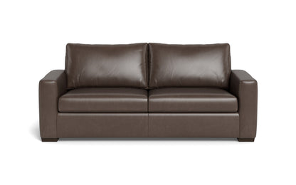 Mas Mesa 88" Deep Leather Sofa - Hudson Iron